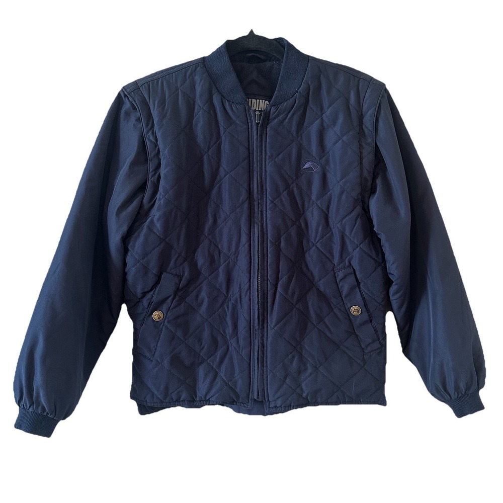 Riding Sport Womens Jacket Vest‎ Removable Sleeves Quilted Equestrian Wear Sz XS